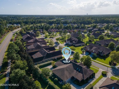 This beautifully maintained brick townhome, located in the on Cape Fear National At Brunswick Forest in North Carolina - for sale on GolfHomes.com, golf home, golf lot