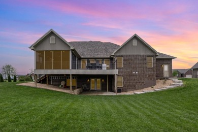 Experience luxury & comfort in this custom-built home with over on Sugar Ridge Golf Club in Indiana - for sale on GolfHomes.com, golf home, golf lot