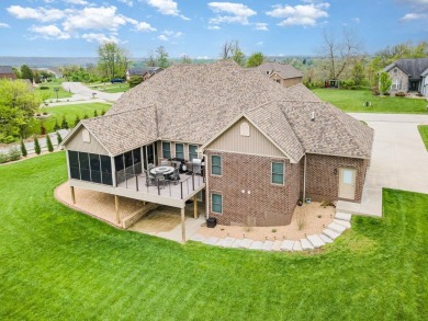 Experience luxury & comfort in this custom-built home with over on Sugar Ridge Golf Club in Indiana - for sale on GolfHomes.com, golf home, golf lot