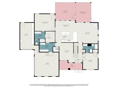 Experience luxury & comfort in this custom-built home with over on Sugar Ridge Golf Club in Indiana - for sale on GolfHomes.com, golf home, golf lot