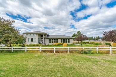 This magnificent Frank Lloyd Wright inspired home exemplifies on Dominion Meadows Golf Course in Washington - for sale on GolfHomes.com, golf home, golf lot