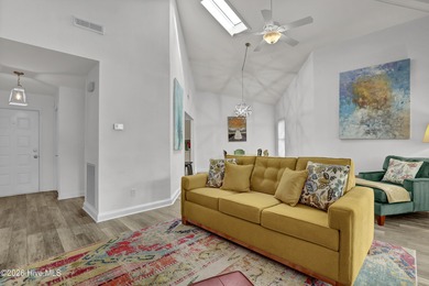 This FULLY-FURNISHED END-UNIT feels more like a ranch-style on Belvedere Country Club in North Carolina - for sale on GolfHomes.com, golf home, golf lot