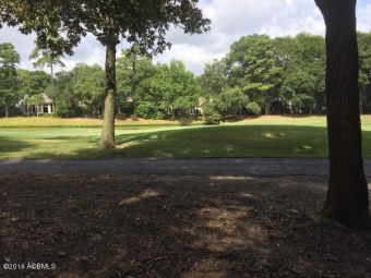 Wooded lot overlooking the Morgan River Golf Course #17 fairway on Dataw Island Club in South Carolina - for sale on GolfHomes.com, golf home, golf lot
