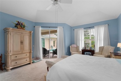 Discover a remarkable 4-bedroom, 3-bathroom pool home in the on Hunters Green Country Club in Florida - for sale on GolfHomes.com, golf home, golf lot