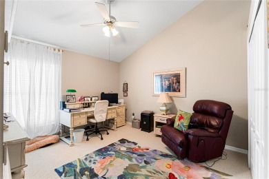 Discover a remarkable 4-bedroom, 3-bathroom pool home in the on Hunters Green Country Club in Florida - for sale on GolfHomes.com, golf home, golf lot