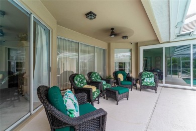 Discover a remarkable 4-bedroom, 3-bathroom pool home in the on Hunters Green Country Club in Florida - for sale on GolfHomes.com, golf home, golf lot