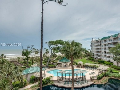 Enjoy beautiful sunrises from your private balcony! Located in on Palmetto Dunes Golf Course and Resort in South Carolina - for sale on GolfHomes.com, golf home, golf lot