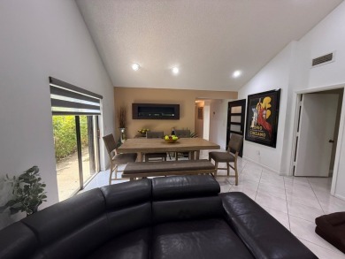 Rarely available 1,856 Sq Ft corner villa in the prestigious 55+ on Boca Lago Golf and Country Club in Florida - for sale on GolfHomes.com, golf home, golf lot