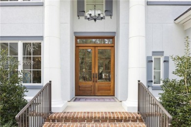 This immaculate home boasts 5,800 sq ft of living space on Colleton River Plantation Club in South Carolina - for sale on GolfHomes.com, golf home, golf lot