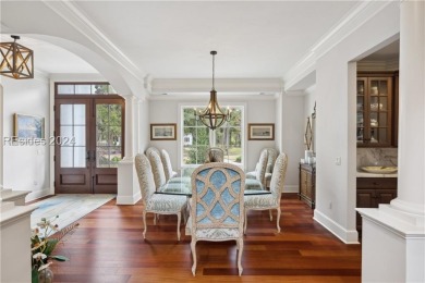 This immaculate home boasts 5,800 sq ft of living space on Colleton River Plantation Club in South Carolina - for sale on GolfHomes.com, golf home, golf lot