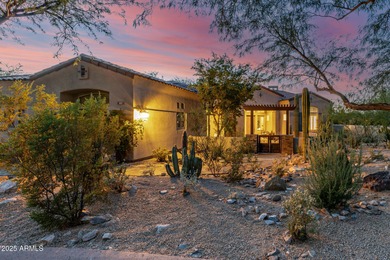 Experience resort-style living on one of the premier cul-de-sac on The Country Club At DC Ranch in Arizona - for sale on GolfHomes.com, golf home, golf lot