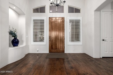 Experience resort-style living on one of the premier cul-de-sac on The Country Club At DC Ranch in Arizona - for sale on GolfHomes.com, golf home, golf lot