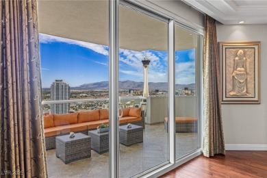 Stunning Residence on the 35th floor w Unrivaled Day & Night on Las Vegas Country Club in Nevada - for sale on GolfHomes.com, golf home, golf lot