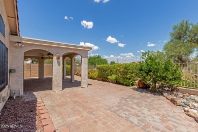 Nestled on a tranquil cul-de-sac along the 2nd fairway of Coyote on Coyote Lakes Golf Club in Arizona - for sale on GolfHomes.com, golf home, golf lot