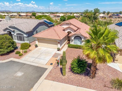 Nestled on a tranquil cul-de-sac along the 2nd fairway of Coyote on Coyote Lakes Golf Club in Arizona - for sale on GolfHomes.com, golf home, golf lot