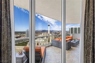 Stunning Residence on the 35th floor w Unrivaled Day & Night on Las Vegas Country Club in Nevada - for sale on GolfHomes.com, golf home, golf lot