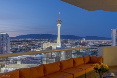Stunning Residence on the 35th floor w Unrivaled Day & Night on Las Vegas Country Club in Nevada - for sale on GolfHomes.com, golf home, golf lot