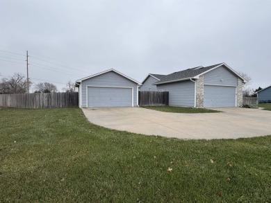 This delightful Ranch style home was built in 2003 and offers on Hesston Golf Park in Kansas - for sale on GolfHomes.com, golf home, golf lot