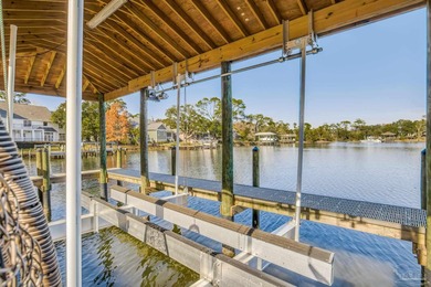 Have you ever dreamed of owning a true waterfront oasis on Pensacola Country Club in Florida - for sale on GolfHomes.com, golf home, golf lot