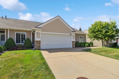 Enjoy low-maintenance living in this zero-entry, move-in ready on Briarwood Club of Ankeny in Iowa - for sale on GolfHomes.com, golf home, golf lot