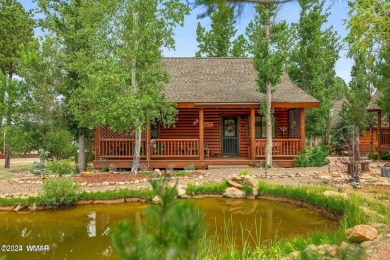 A cabin in a remote beautiful place where life approaches on Pine Meadows Country Club in Arizona - for sale on GolfHomes.com, golf home, golf lot