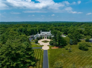 Truly unique 19 acre property with custom built 2009 grand on The Round Hill Club, Inc. in Connecticut - for sale on GolfHomes.com, golf home, golf lot