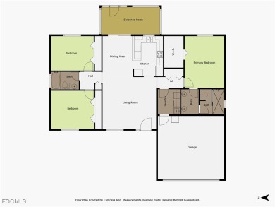 Completed in 2017, this immaculate CBS-constructed 3-bedroom on El Rio Golf Course and Club in Florida - for sale on GolfHomes.com, golf home, golf lot