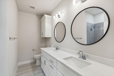 Built by Matteson Homes, this new construction home offers on Pecan Plantation Country Club in Texas - for sale on GolfHomes.com, golf home, golf lot