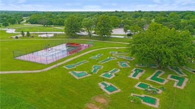 This remodeled ranch home in a gated community boasts four on Linn Valley Lakes - Deer Trace Golf Course in Kansas - for sale on GolfHomes.com, golf home, golf lot