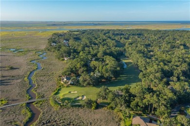 Tucked at the end of a quiet cul-de-sac in the gated coastal on The King and Prince Golf Course, Home of the Hampton Club in Georgia - for sale on GolfHomes.com, golf home, golf lot