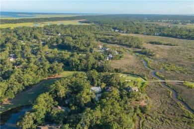 Tucked at the end of a quiet cul-de-sac in the gated coastal on The King and Prince Golf Course, Home of the Hampton Club in Georgia - for sale on GolfHomes.com, golf home, golf lot