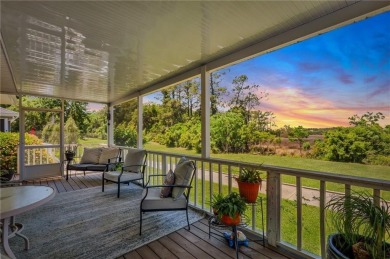 Enjoy beautiful sunsets and marsh views from the back porch on Sea Palms Golf and Tennis Resort in Georgia - for sale on GolfHomes.com, golf home, golf lot