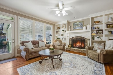 This custom-built, original-owner home on a quiet cul-de-sac is on Brookstone Golf and Country Club in Georgia - for sale on GolfHomes.com, golf home, golf lot