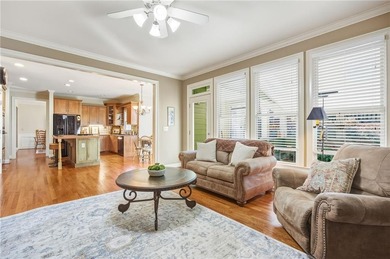 This custom-built, original-owner home on a quiet cul-de-sac is on Brookstone Golf and Country Club in Georgia - for sale on GolfHomes.com, golf home, golf lot