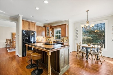 This custom-built, original-owner home on a quiet cul-de-sac is on Brookstone Golf and Country Club in Georgia - for sale on GolfHomes.com, golf home, golf lot