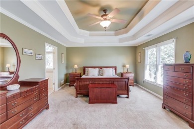 Welcome to this stunning 6 bedroom, 4 bath lakefront home in on Hamilton Mill Golf Club in Georgia - for sale on GolfHomes.com, golf home, golf lot
