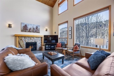 This exceptional level-entry, three-story chalet, nestled along on Sun Peaks Resort Golf Course in  - for sale on GolfHomes.com, golf home, golf lot