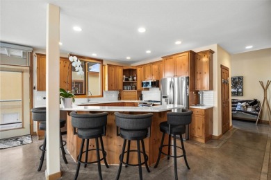 This exceptional level-entry, three-story chalet, nestled along on Sun Peaks Resort Golf Course in  - for sale on GolfHomes.com, golf home, golf lot