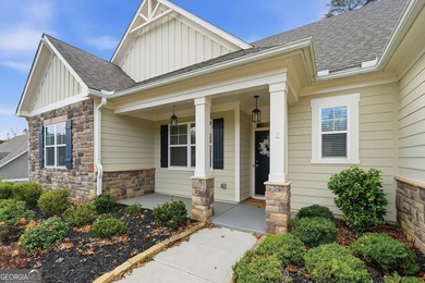 Welcome home to this charming, low-maintenance ranch home in the on The Fairways at Laurel Canyon in Georgia - for sale on GolfHomes.com, golf home, golf lot