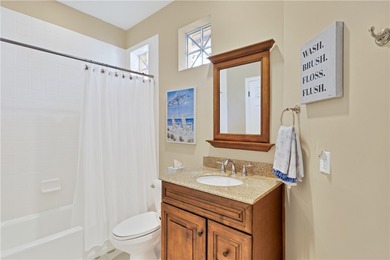 This furnished one story home offers 3 bedrooms, 2.5 baths, and on Oak Harbor Country Club in Florida - for sale on GolfHomes.com, golf home, golf lot