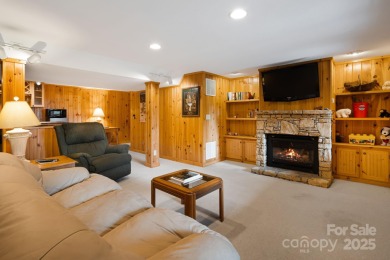 Secluded mountain cabin on three lots totaling 2.74 acres with on Wolf Laurel Country Club in North Carolina - for sale on GolfHomes.com, golf home, golf lot