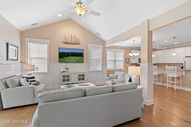 This cottage home is being sold Fully Furnished (minus a few on Members Club At St. James Plantation in North Carolina - for sale on GolfHomes.com, golf home, golf lot