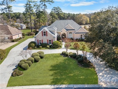 Beautiful brick 4-bedroom, 3.5-bath home overlooking a tranquil on Southbridge Golf Club in Georgia - for sale on GolfHomes.com, golf home, golf lot