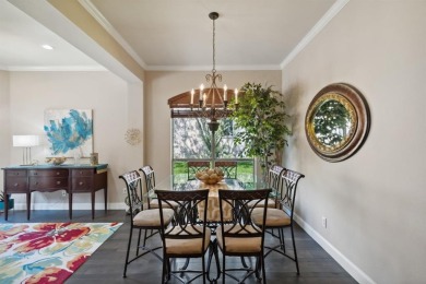 Nestled on a private, gated street overlooking the manicured on Iron Horse Golf Course in Texas - for sale on GolfHomes.com, golf home, golf lot