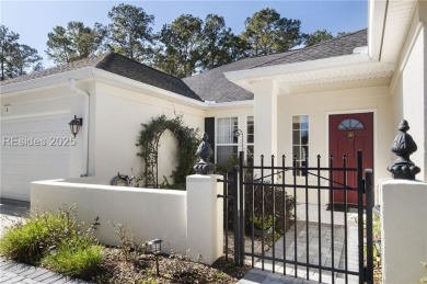 A beautiful new paver driveway and walkway lead to the on Hidden Cypress Golf Club in South Carolina - for sale on GolfHomes.com, golf home, golf lot