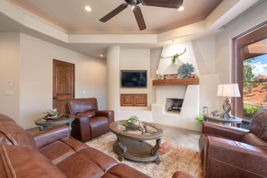 This stunning 3-bedroom, 3-bathroom home in the prestigious on Entrada at Snow Canyon in Utah - for sale on GolfHomes.com, golf home, golf lot