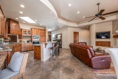 This stunning 3-bedroom, 3-bathroom home in the prestigious on Entrada at Snow Canyon in Utah - for sale on GolfHomes.com, golf home, golf lot