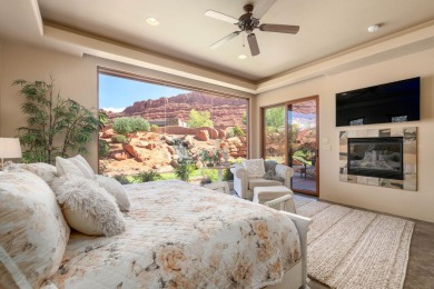 This stunning 3-bedroom, 3-bathroom home in the prestigious on Entrada at Snow Canyon in Utah - for sale on GolfHomes.com, golf home, golf lot