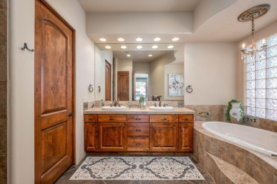 This stunning 3-bedroom, 3-bathroom home in the prestigious on Entrada at Snow Canyon in Utah - for sale on GolfHomes.com, golf home, golf lot