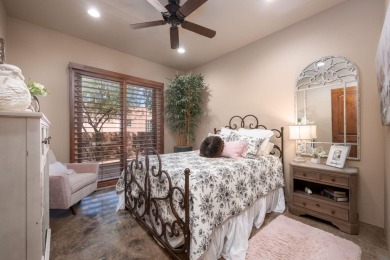 This stunning 3-bedroom, 3-bathroom home in the prestigious on Entrada at Snow Canyon in Utah - for sale on GolfHomes.com, golf home, golf lot